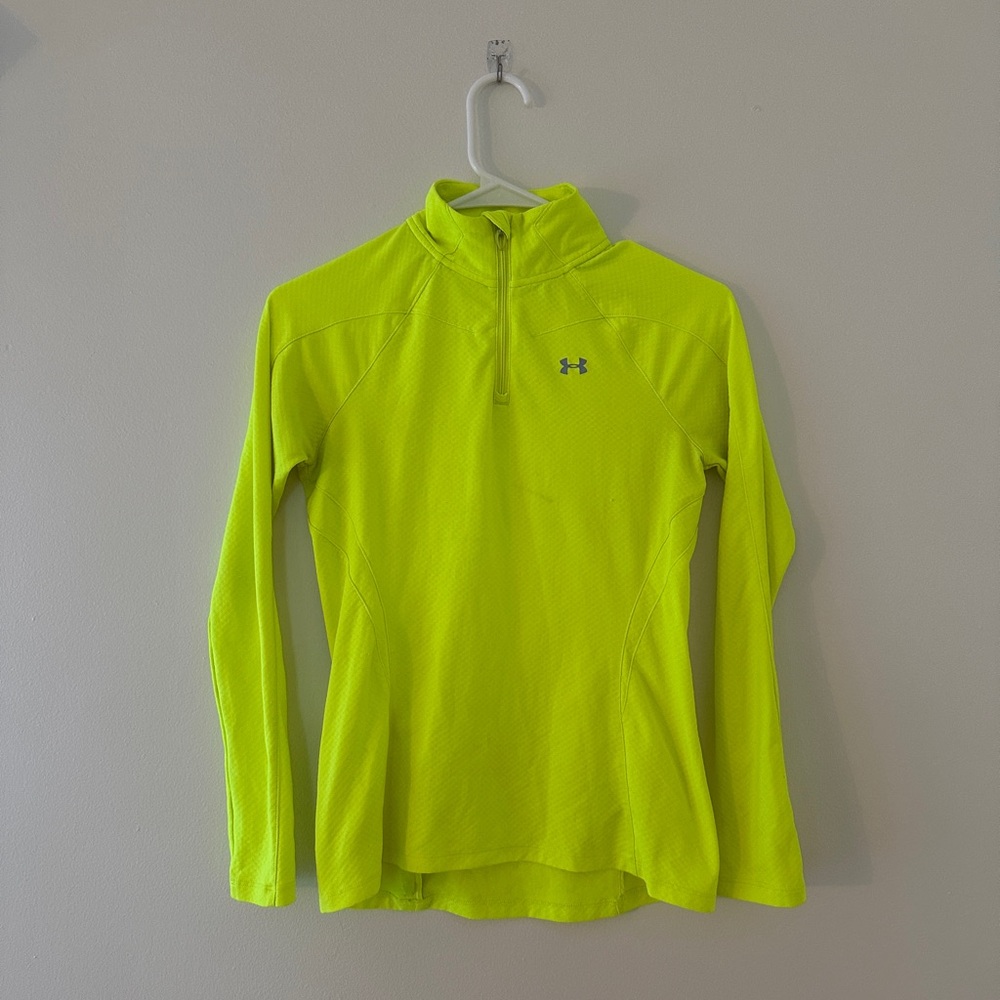 Under Armour Semi-Fitted 1/4 Zip Shirt Size XS